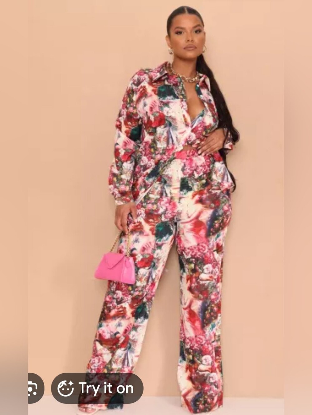 PRETTYLITTLETHING - Floral 2-Piece Set